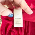 Altar'd State NWOT Altar’d State maxi red satin gown with high slit wedding gala dress Photo 14