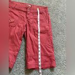 prAna  Cargo Bermuda Shorts Low Rise Womens Size 6 Coral Hiking Outdoor Colorful Photo 2