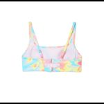 Xhilaration  TIE-DYE RIBBED SQUARE-NECK BIKINI TOP Photo 3