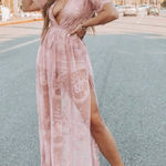 POL Elegant  Lace Embroidered Dress/Romper Photo 0