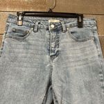 OAT high rise Lightwash crop ankle Jean size 8 Blue Photo 1