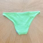 L*Space Bikini Bottom Womens‎ XS Lime Green Camacho Ribbed Beach Summer Y2K NWT Photo 4