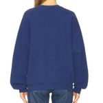 Daydreamer Bon Voyage BF Sweatshirt in Washed Indigo, Size Small New without Tag Photo 3