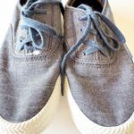 Sperry Crest Vibe Lace-up Sneakers Womens Size 7 Chambray Denim Look Preppy Boat Photo 8