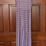 Loveappella  Valentina crochet jumpsuit navy print Photo 3