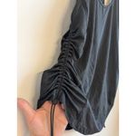 Avia  Womens Ruched Active Tank Top Black Size Medium 8-10 NWOT Photo 2