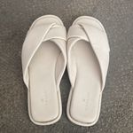 Nordstrom  Caslon Kalvin Slide Sandal Ivory Size 7.5 Photo 3