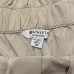 Athleta NEW Taupe Grey Abalone Stretch Self Belted Skyline Shorts Size 20 $59 Photo 3