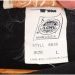 Vintage 80s Sand Dollars Black Sequin Top Womens Union Tag Oversized Glam Size L Size L Photo 2