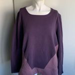 The North Face grape square neck Large sweatshirt Photo 0