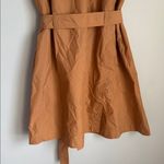 3.1 Phillip Lim NEW   Belted Cottonblend Poplin Mini Dress - Camel Photo 13