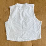 True Religion  Tank Top Cropped Size S White Black Red Photo 2