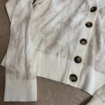 Sanctuary  Cream Cardigan Sweater V-Neck Relaxed Fit Photo 2