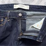 Abercrombie & Fitch  Women’s Straight Leg Dark Wash Blue Denim Jeans 10 Short Photo 7