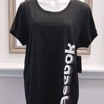 Reebok Fade Away Vector Slim Short Sleeve Tee, Plus Size 1X New with Tag Photo 2