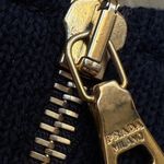 Prada vintage Y2K dress 42 made in Italy gold zip front Photo 6