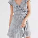 Urban Outfitters  Kimichi Blue Pins And Needles Ruffle Wrap Mini Dress si… Photo 2