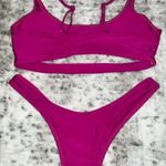 Brazilian Bikini Set Pink Size M Photo 1