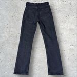 AGOLDE  Women's‎ Riley High Rise Straight Crop Jeans Faded Black Size 24 Photo 5