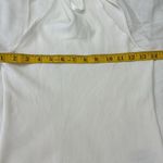 Sam Edelman Cross-Neck white Sleeveless Halter Top Sz M Photo 4