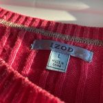 IZOD Dark pink cable knit sweater size large preppy look Photo 2