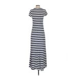 Polo Ralph Lauren Striped Cotton Nautical‎ Tee Shirt Maxi Dress XS Blue Photo 1