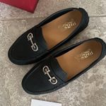 Salvatore Ferragamo  Odilia Nubuck Driving Loafers, Black Size 8 Retail $795 Photo 7