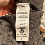 Sundry  Black Leopard Print Joggers Photo 10