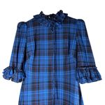 The Vampire's Wife The Kansas Tartan Cotton Dress Midnight UK 14 US 10 Photo 3