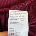 Urban Outfitters Burgundy Bell Sleeve Top Fairy Grunge Y2K 2000s Gothic Coquette Medium Photo 5