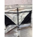 Spanx The Slim X Cropped Jeans Womens Tie Dye Wash Stretch Slimming Gray Size 32 Photo 6
