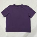 FILA  Purple & Black Shirt and Crop Legging Set Size Medium Photo 2