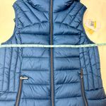 Michael Kors Navy River Blue Puffer Lightweight Packable Vest Size M Photo 8
