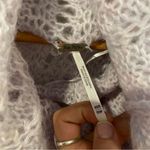 Free People Pirouette Knit Cowl Neck Long Tunic in Sugar Cloud Combo Photo 6