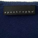 Apostrophe FINAL MARKDOWN Ladies'  Front-Sequined Ribbed Tank top Photo 2
