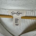 Jessica Simpson  Pink Striped Sweater Sz M V-Neck Pullover Country‎ Club Preppy Photo 4