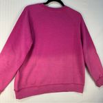 Disney  Hawaiian Aulani “Aloha” Pink Ombré Crewneck Sweatshirt Women’s Size Large Photo 7