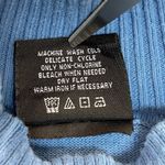 Ralph Lauren Vintage Polo Jeans Co. Womens L Sweater Blue Short Sleeve Mock Neck Photo 6
