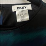 DKNYC Teal and Black Long Sleeve Dress Blue Size 6 Photo 8