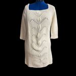 White Sweater Dress Medium‎ Photo 9