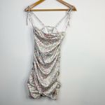 For Love & Lemons  Victorias Secret Satin Butterflies Floral Corset Slip Dress Photo 1