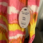 SCOOP Long Sleeve Collar Shirt Dress Size XXL (20) NWT Orange Photo 4