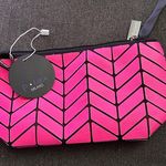 NWT P Luca Milano Geometric Design Pink Black Crossbody Purse Bag Photo 1