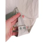 Abercrombie & Fitch Long Sleeve Sheer Keyhole Bodysuit XS Beige Quiet Luxury Photo 5