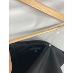 NWT Marina Long Strapless Crepe Dress Black Size Large Photo 4