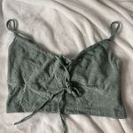 SheIn Green Tank Top Cropped Sage Photo 2