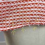 Roberta Roller Rabbit Roller Rabbit Orange Pattern Popover Blouse Photo 4