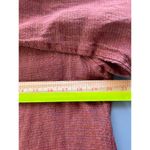 Flax  Burnt Orange Button Front Lagenlook Jacket Top 2 Pockets Size P US 4-6 Photo 11