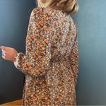 SheIn Bohemian Floral Long Sleeve Maxi Dress Photo 5