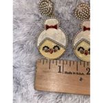 New Holiday Fashion Mrs. Claus/Granny Pearl Bead Design Alloy Stud Earrings Photo 7
